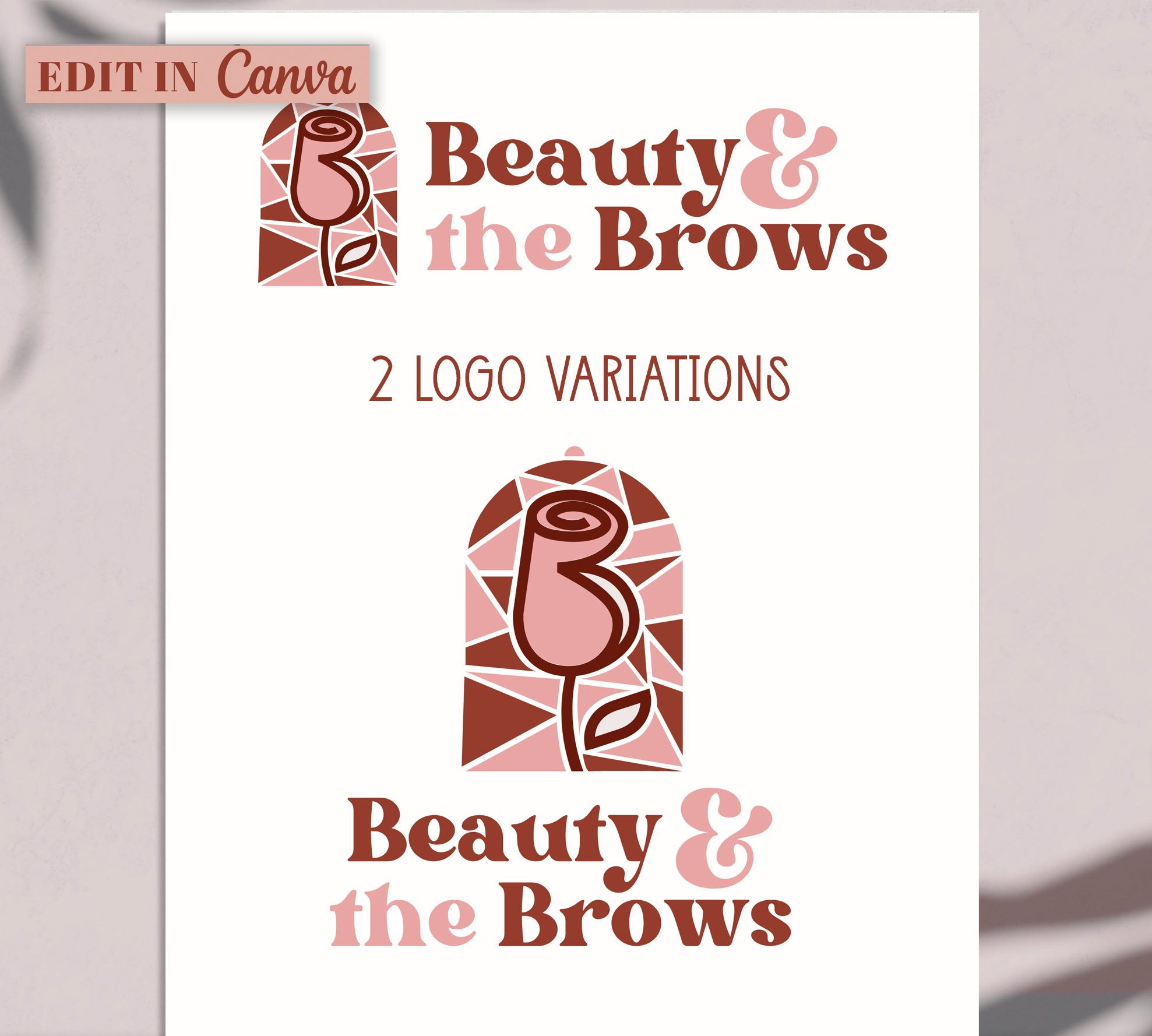 Beauty Logo Brand Kit