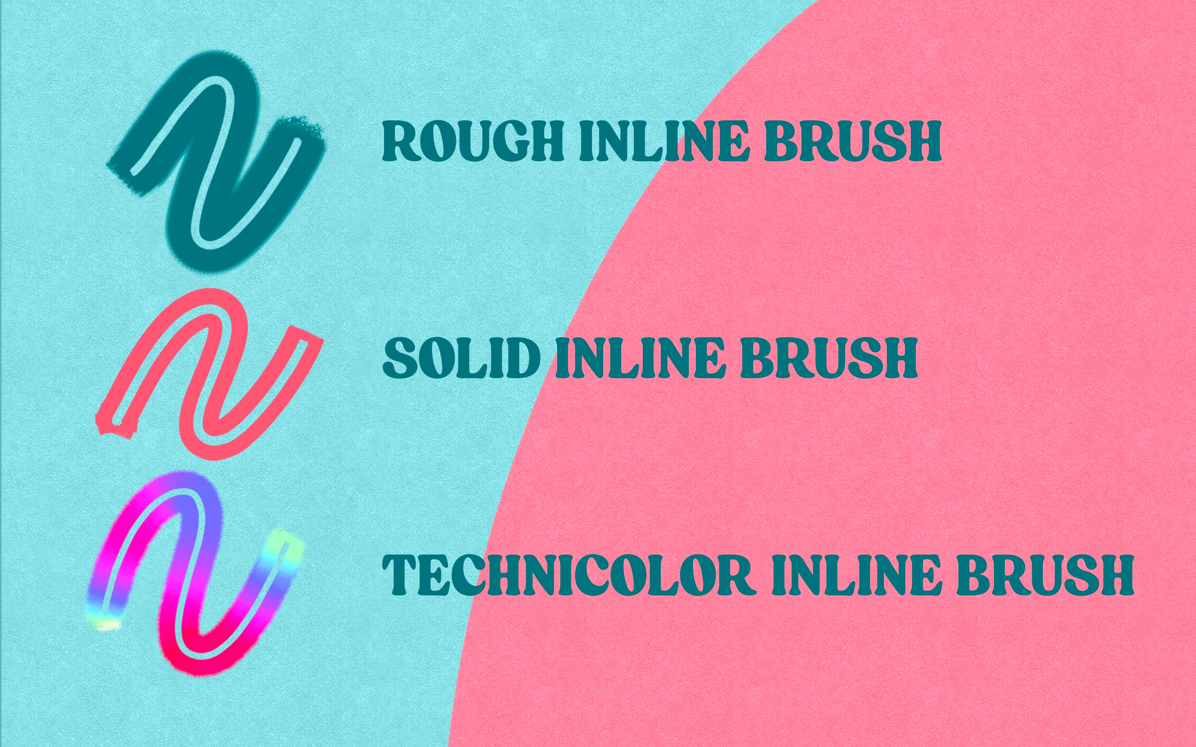 Rough Inline Brush