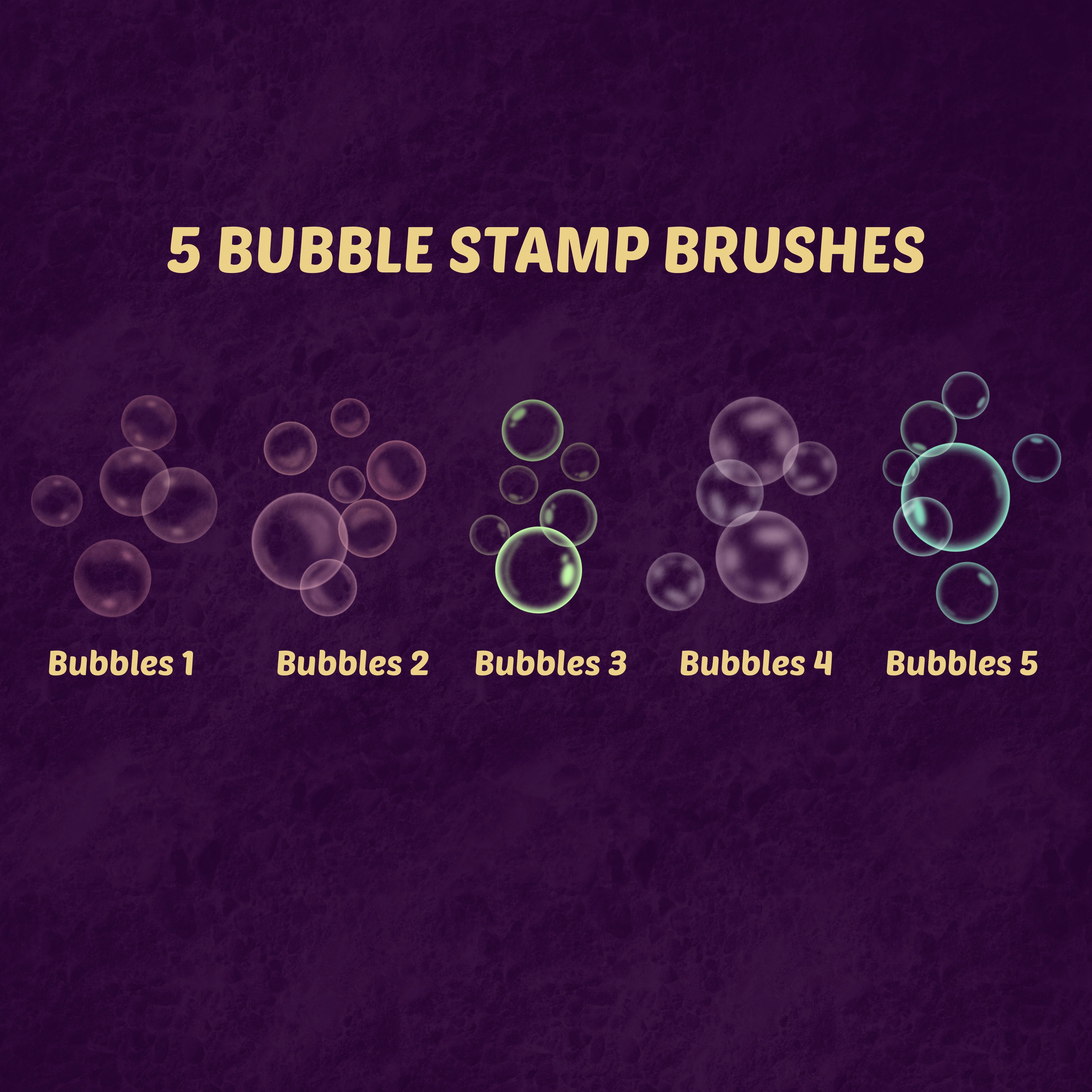 Bubbles Brush Set